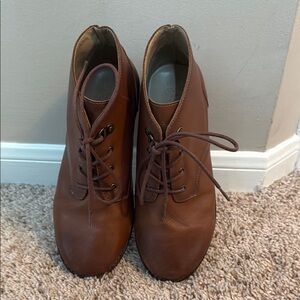 Janie and Jack Brown Kids Boots